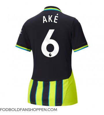 Manchester City Nathan Ake #6 Udebanetrøje Dame 2024-25 Kortærmet